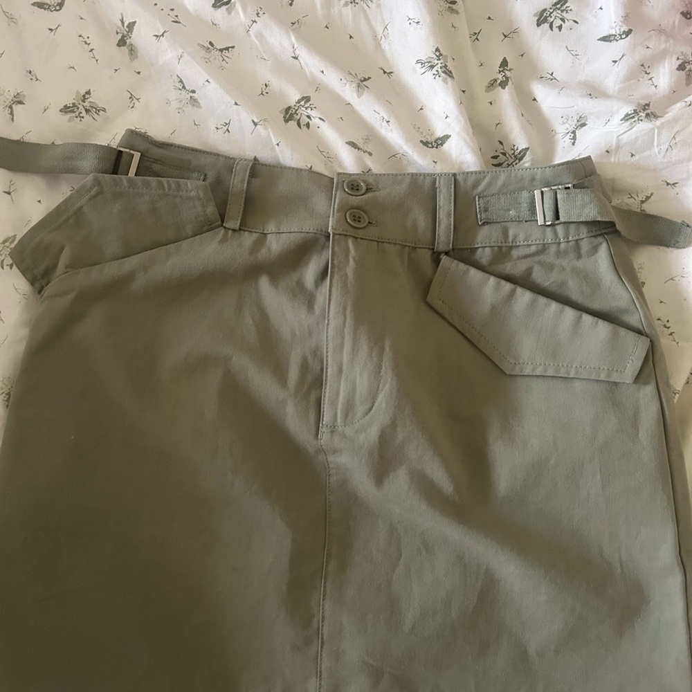 NanaMacs Olive Mini Skirt